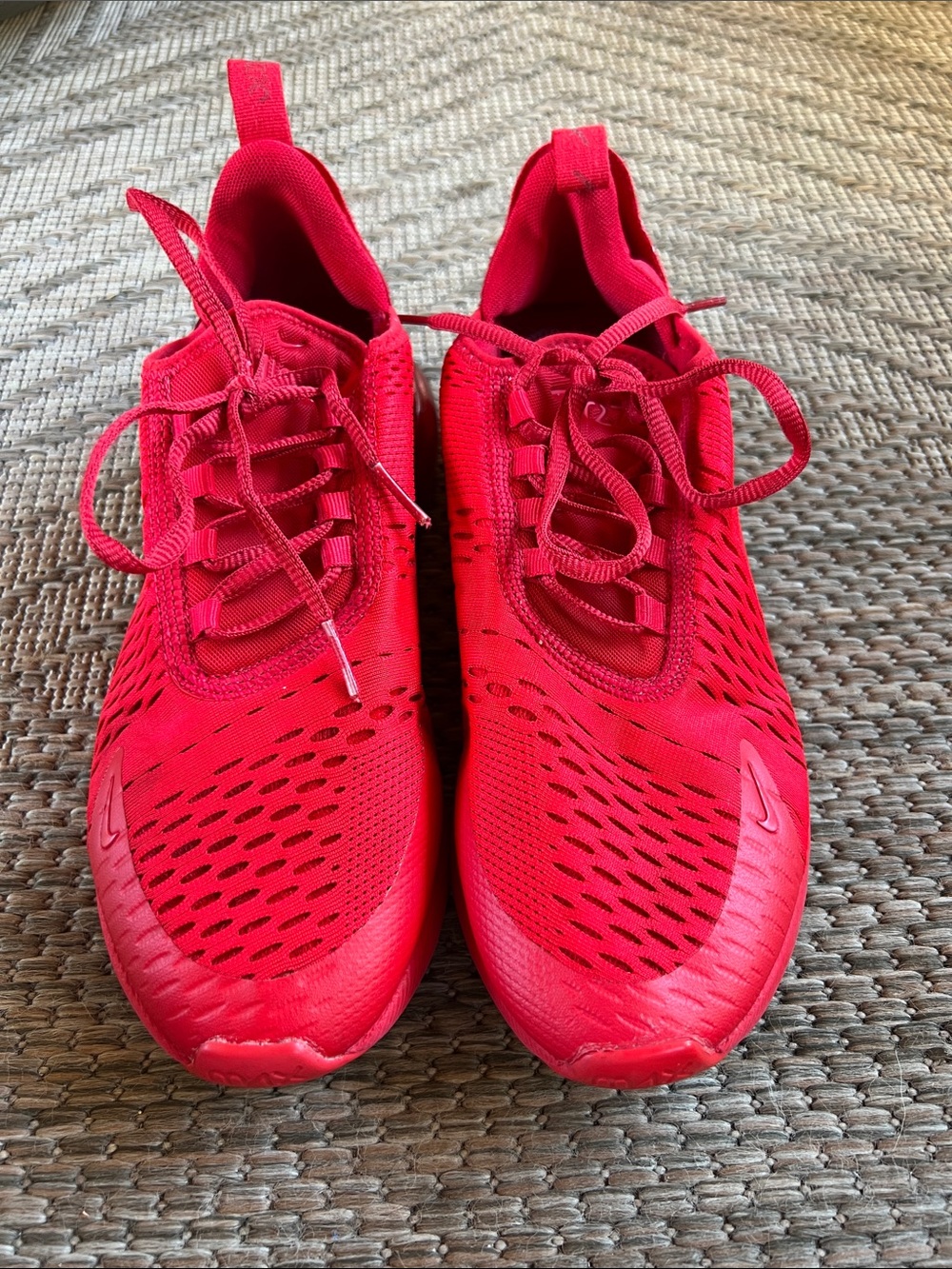 Red Nike Air max’s size 7 youth
